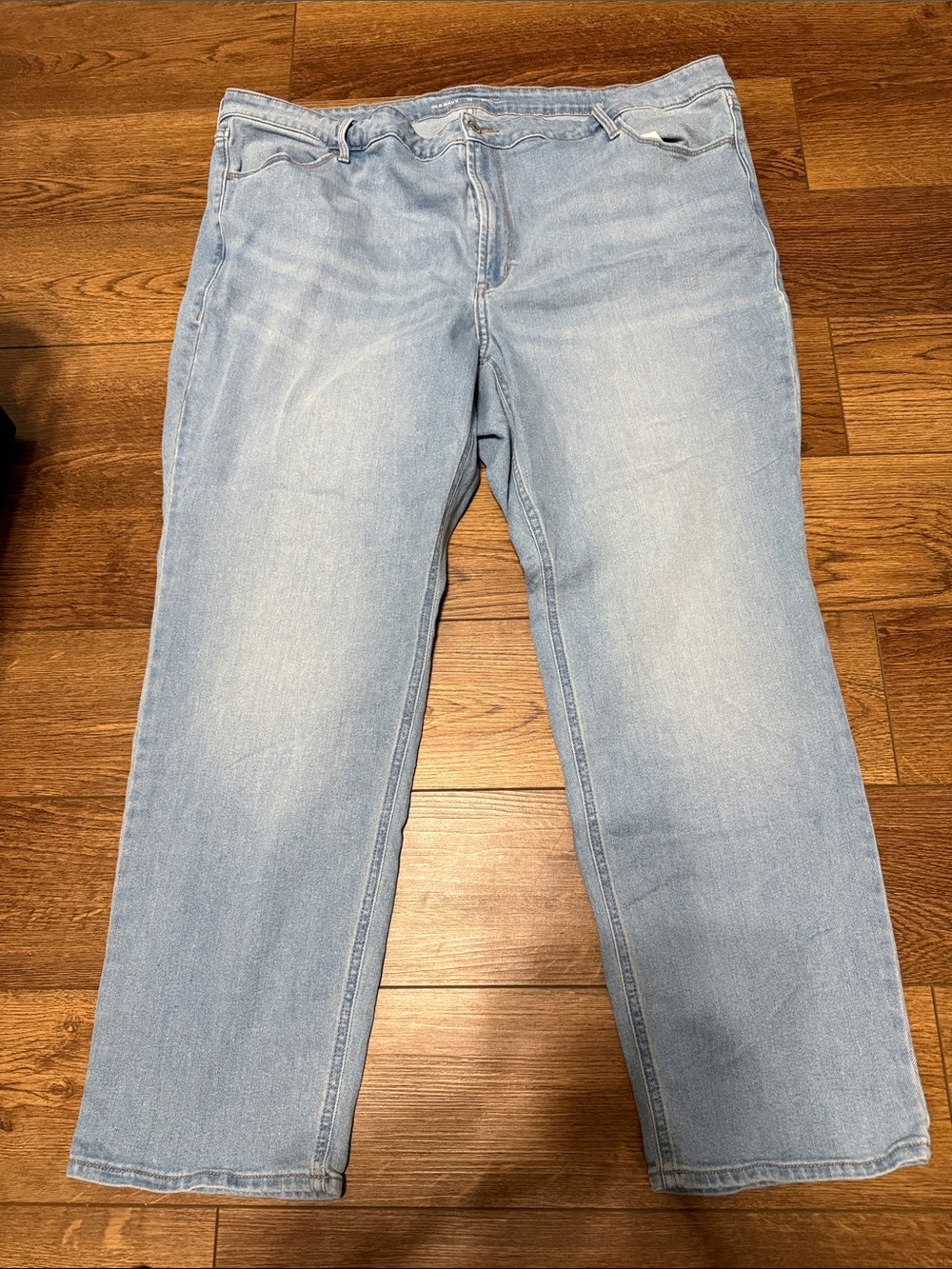 Old Navy Light Blue High-Rise Straight Jeans